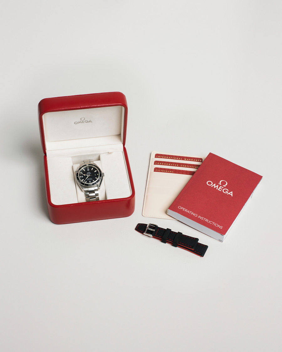 Homme | Omega Pre-Owned Seamaster Planet Ocean 2200.50.00 Steel Black | Omega Pre-Owned | Seamaster Planet Ocean 2200.50.00 Steel Black