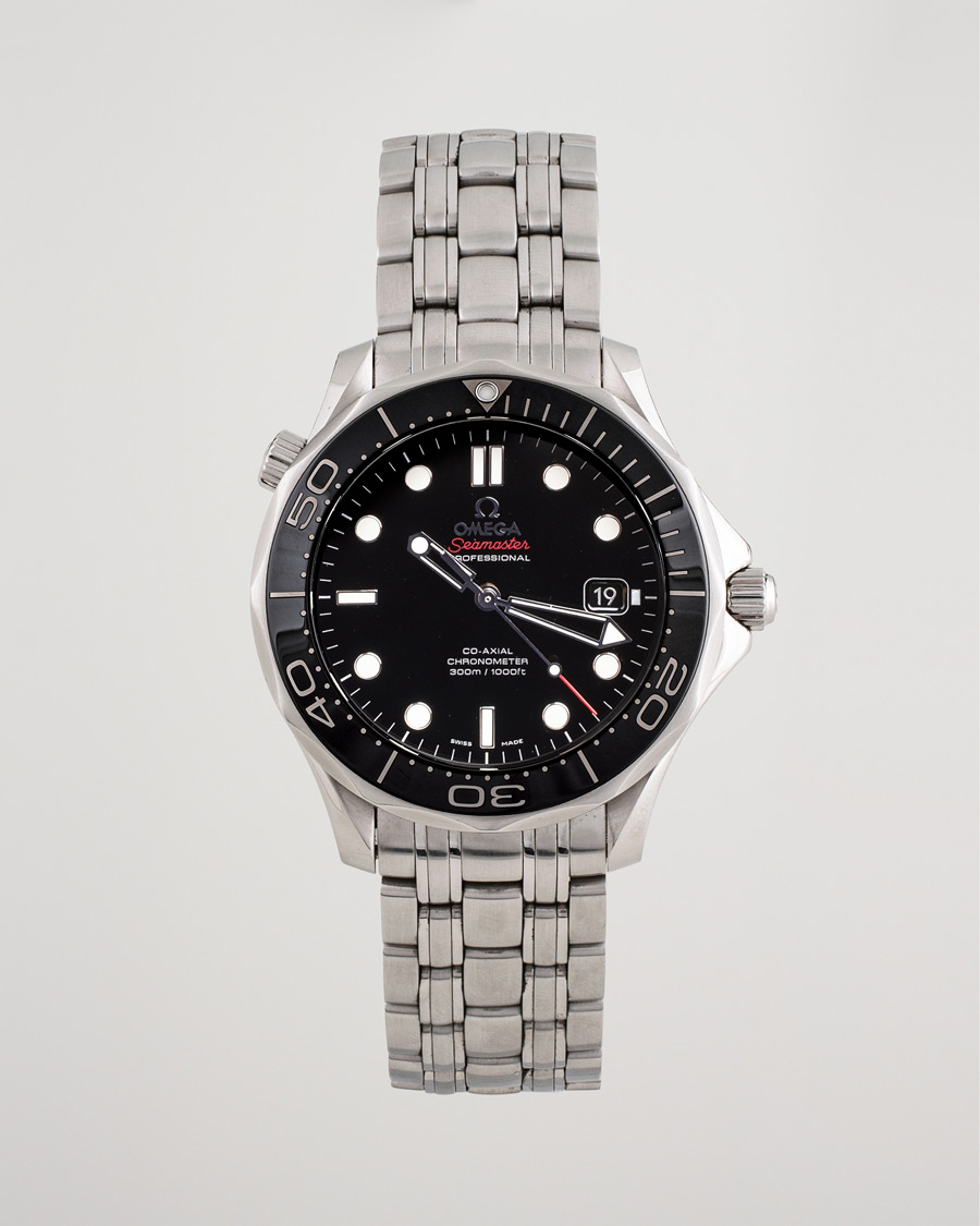 Homme | Omega Pre-Owned Seamaster Diver 300M 212.30.41.20.01.002 Steel Black | Omega Pre-Owned | Seamaster Diver 300M 212.30.41.20.01.002 Steel Black