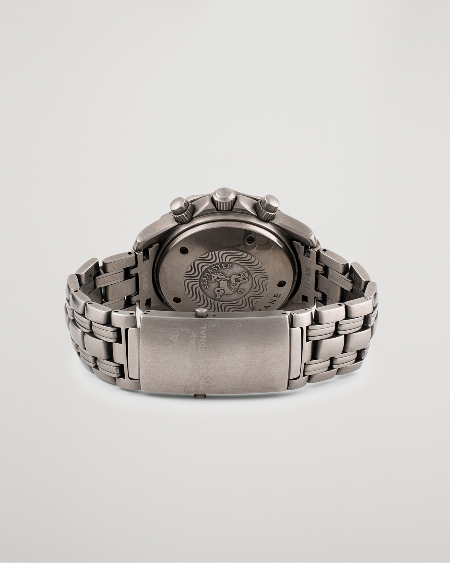 Homme | Omega Pre-Owned Seamaster Diver 300M Chrono 2298.80.00 Titan Blue | Omega Pre-Owned | Seamaster Diver 300M Chrono 2298.80.00 Titan Blue