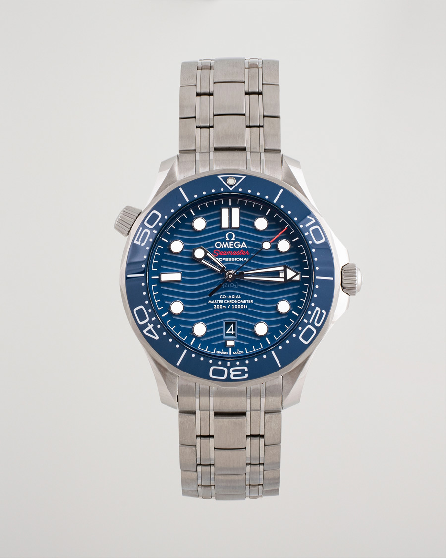 Homme | Omega Pre-Owned Seamaster Diver 300M 210.30.42.20.03.001 Steel Blue | Omega Pre-Owned | Seamaster Diver 300M 210.30.42.20.03.001 Steel Blue