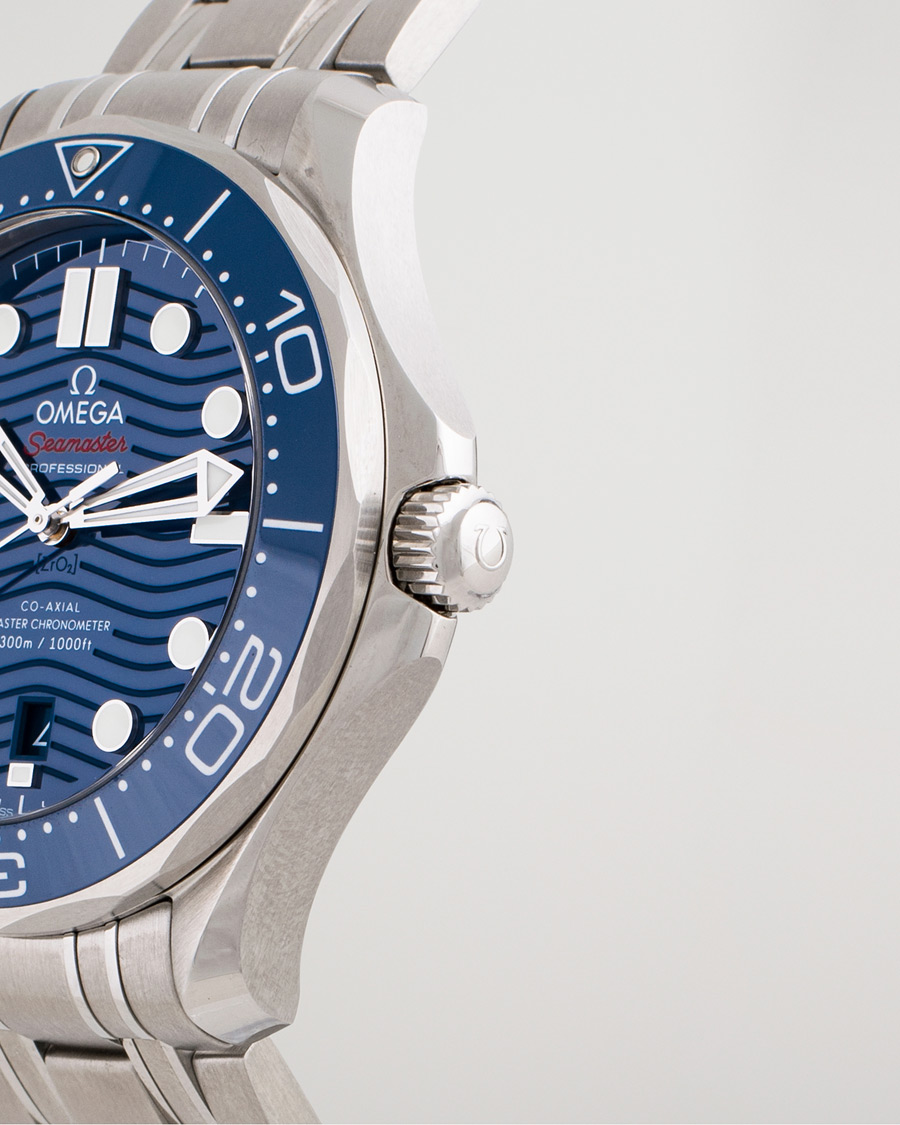 Homme | Omega Pre-Owned Seamaster Diver 300M 210.30.42.20.03.001 Steel Blue | Omega Pre-Owned | Seamaster Diver 300M 210.30.42.20.03.001 Steel Blue