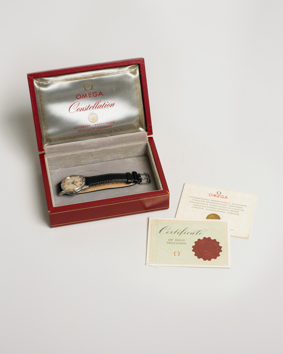 Homme | Omega Pre-Owned Constellation Pie Pan Caliber 551 Steel Silver | Omega Pre-Owned | Constellation Pie Pan Caliber 551 Steel Silver