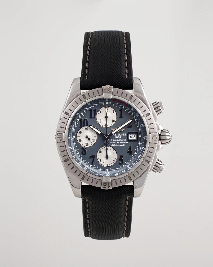 Homme | Breitling Pre-Owned Chronomat Evolution A13356 Steel Grey | Breitling Pre-Owned | Chronomat Evolution A13356 Steel Grey