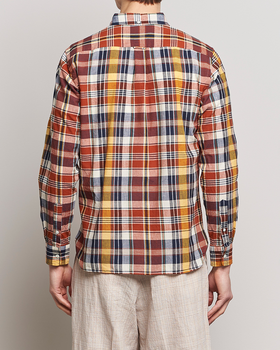 Homme | Chemises | BEAMS PLUS | Indian Madras Button Down Shirt Brown Check