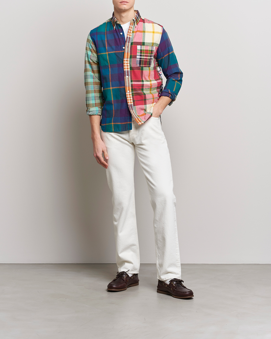 Homme | Chemises | BEAMS PLUS | Indian Madras Button Down Shirt Multicolor