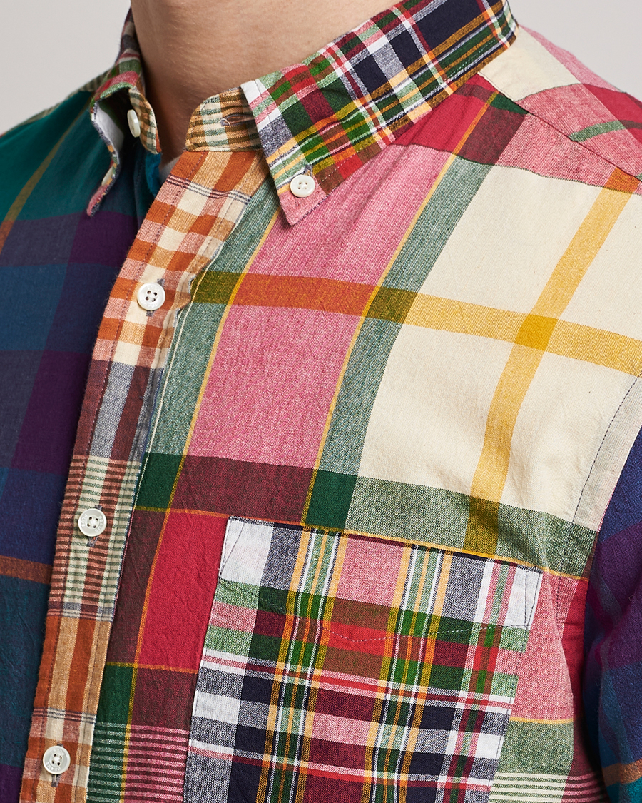 Homme | Chemises | BEAMS PLUS | Indian Madras Button Down Shirt Multicolor