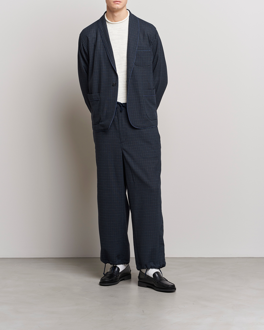 Homme | Pantalons | BEAMS PLUS | Panama Wool Pants Navy