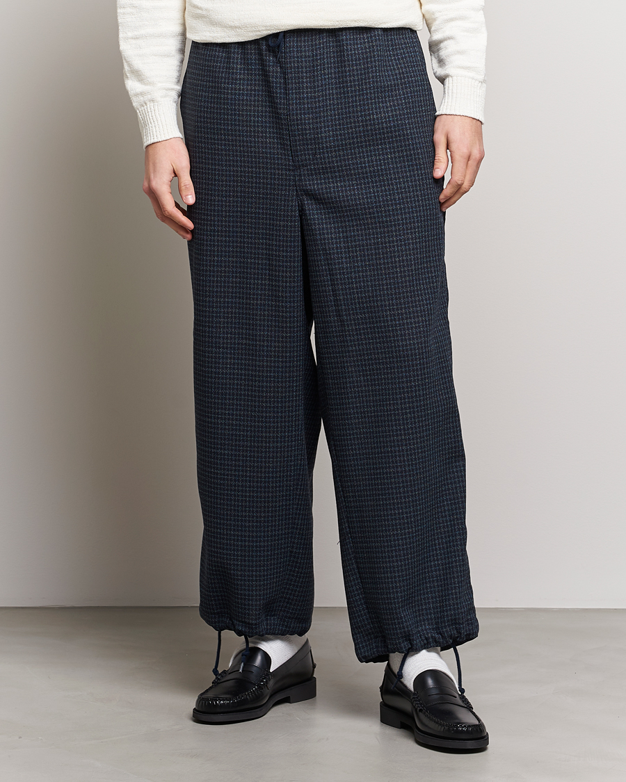 Homme | Pantalons | BEAMS PLUS | Panama Wool Pants Navy