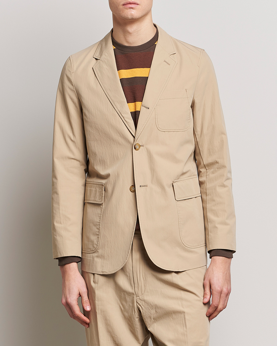 Homme | Blazers | BEAMS PLUS | Comfort Cloth Travel Jacket Beige
