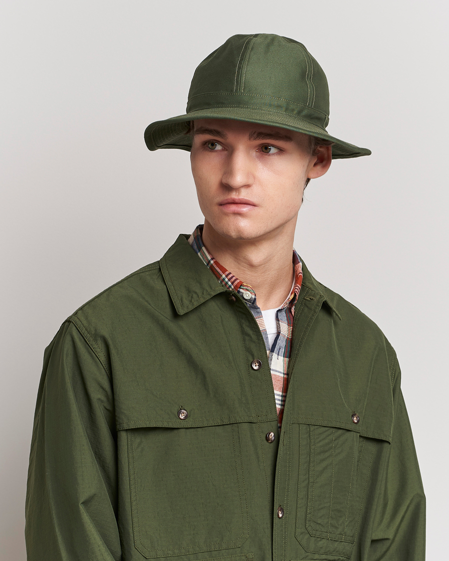 Homme | BEAMS PLUS MIL Cotton Hat Olive | BEAMS PLUS | MIL Cotton Hat Olive