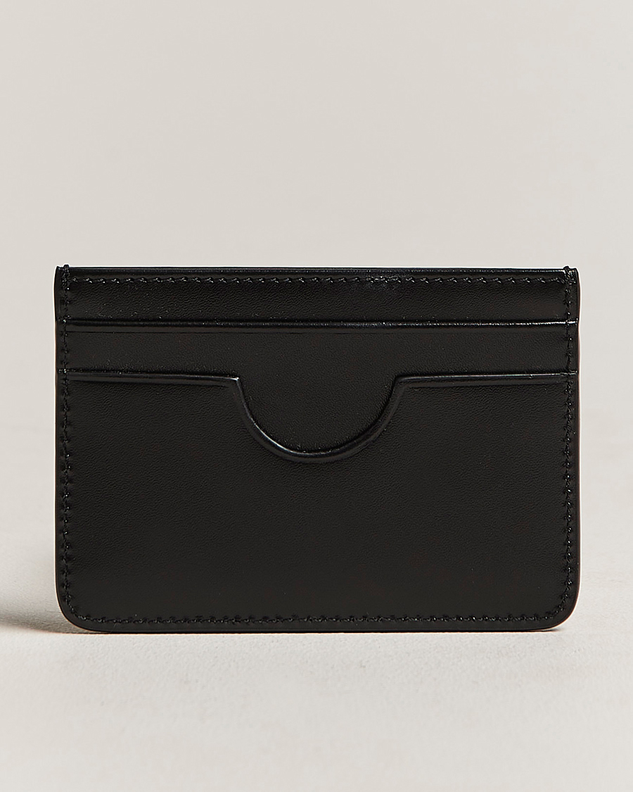 Homme | AMI Leather Card Holder Black | AMI | Leather Card Holder Black