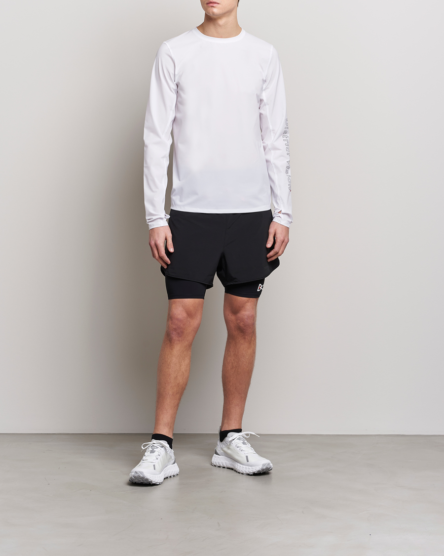 Homme | T-shirts | District Vision | Palisade Long Sleeve Trail Shirt White