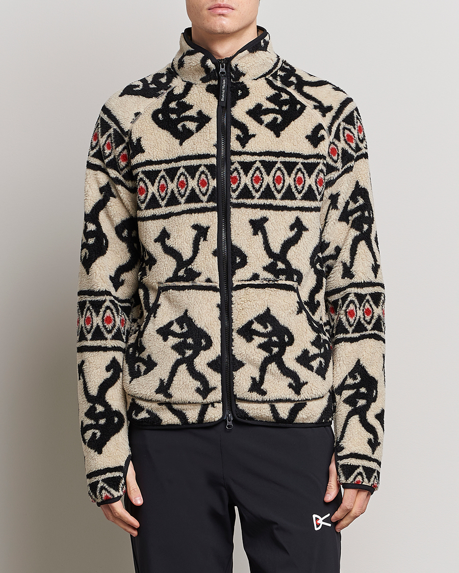 Homme | Pulls Et Tricots | District Vision | Greg Cabin Fleece Natural