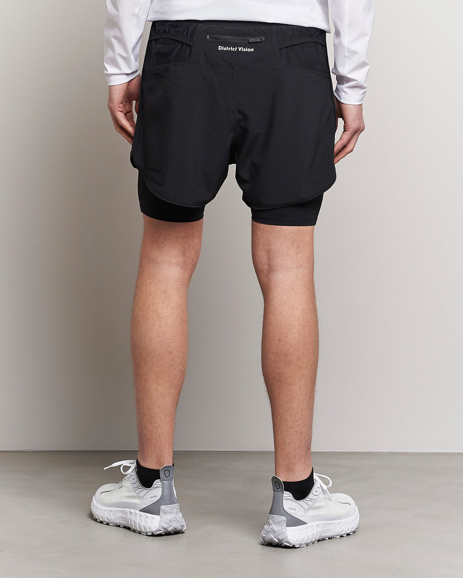 Homme | Shorts | District Vision | Aaron Trail Shorts Black