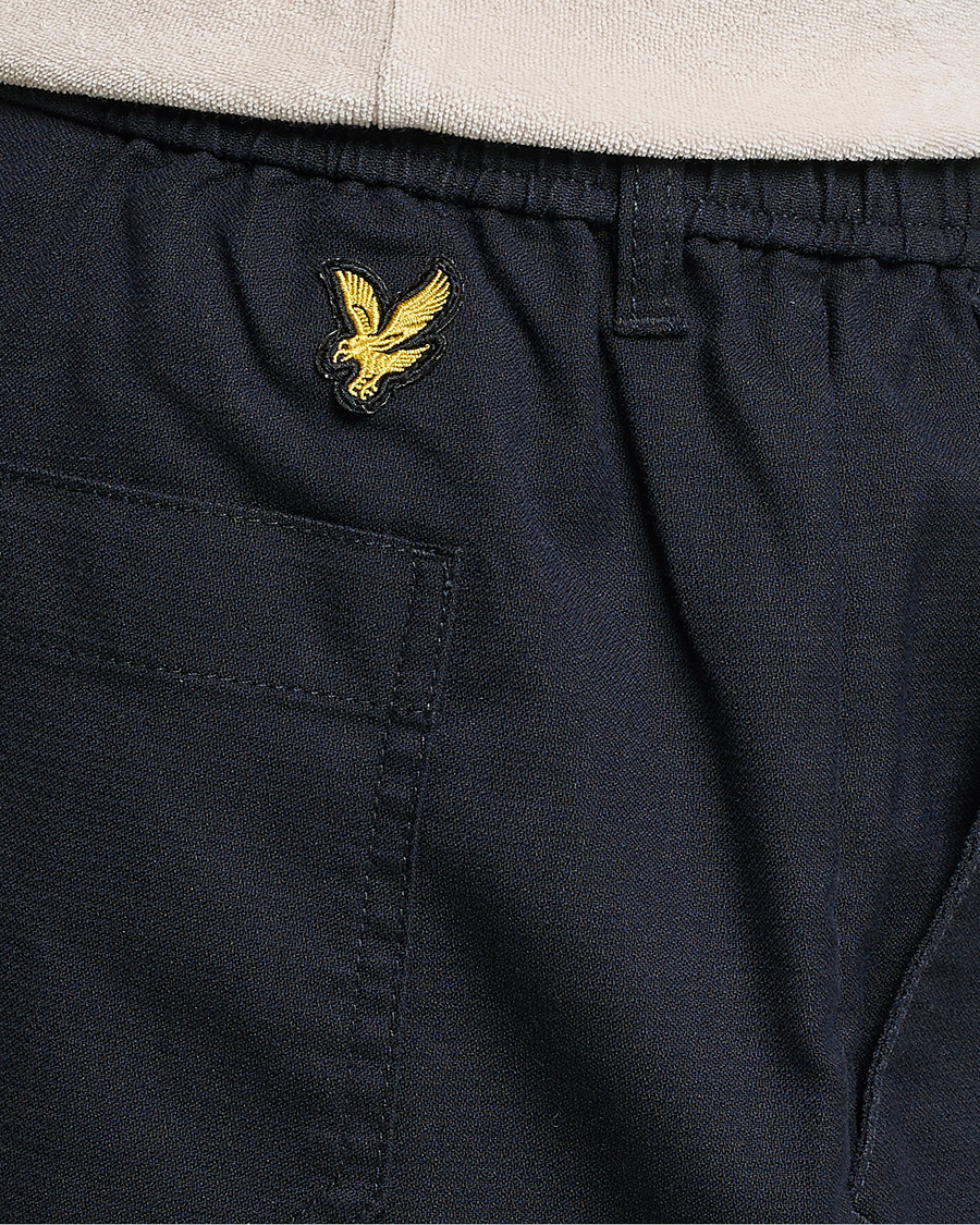 Homme | Shorts | Lyle & Scott | Textured Shorts Dark Navy