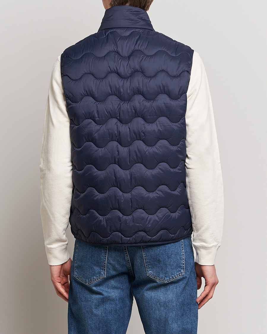 Homme | Gilets | Lyle & Scott | Crest Quilted Gilet Vest Dark Navy