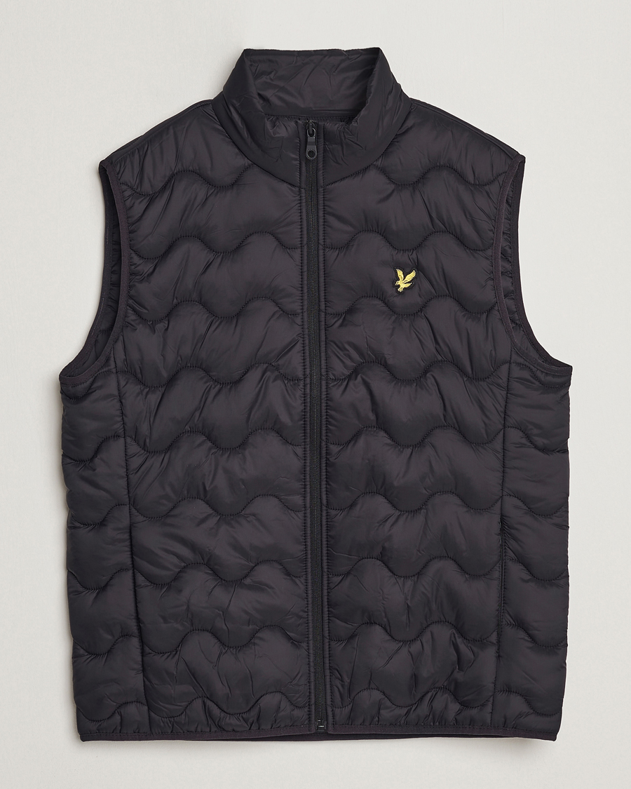 Homme | Gilets | Lyle & Scott | Crest Quilted Gilet Vest Black