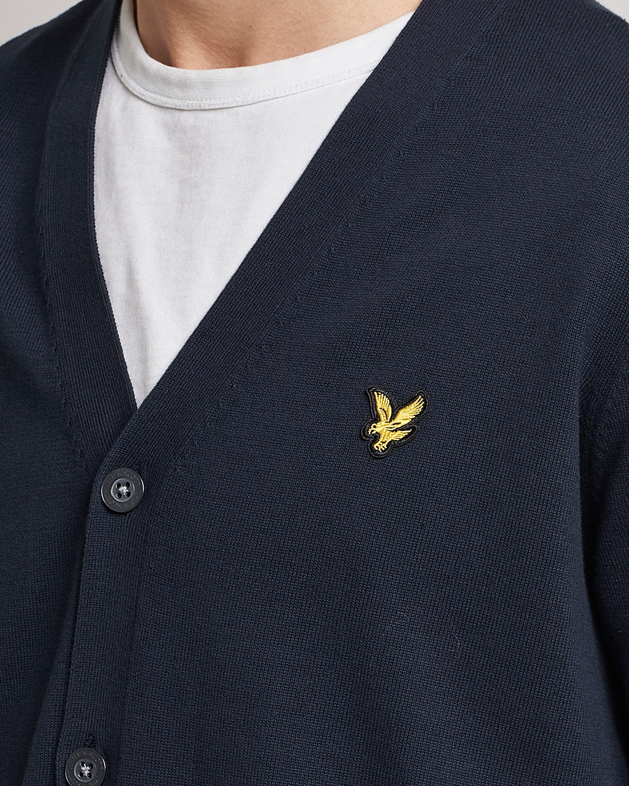 Homme | Pulls Et Tricots | Lyle & Scott | Cotton Cardigan Dark Navy