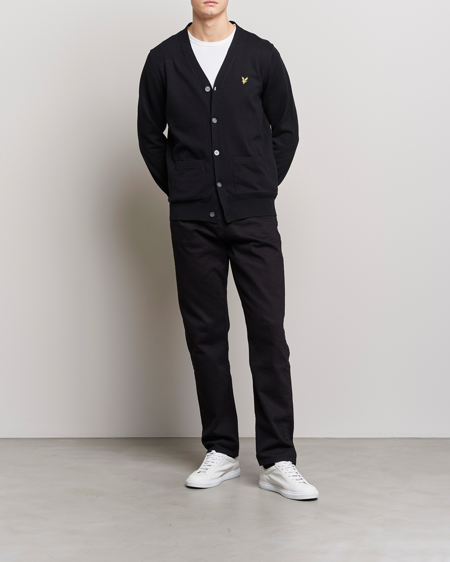 Homme | Pulls Et Tricots | Lyle & Scott | Cotton Cardigan Black