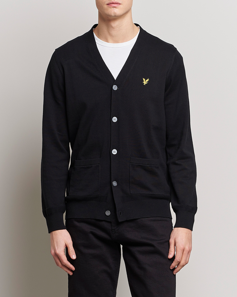 Homme | Pulls Et Tricots | Lyle & Scott | Cotton Cardigan Black