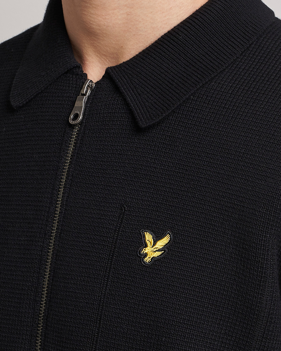 Homme | Pulls Et Tricots | Lyle & Scott | Milano Full Zip Sweater Black