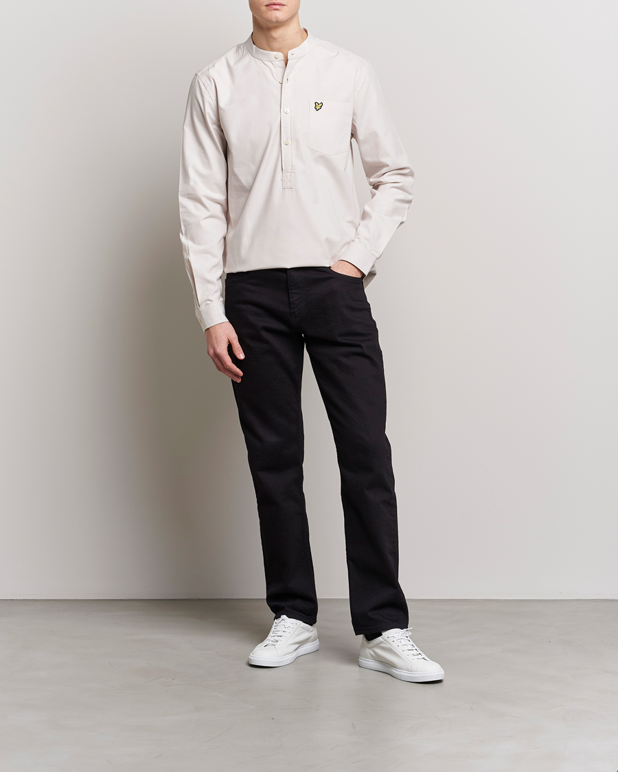 Homme | Chemises | Lyle & Scott | Marl Grandad Shirt Cove