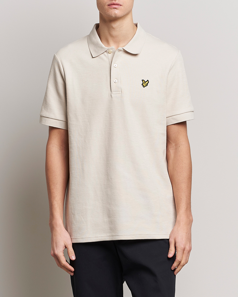 Homme | Polos | Lyle & Scott | Cuffed Pique Polo Cove