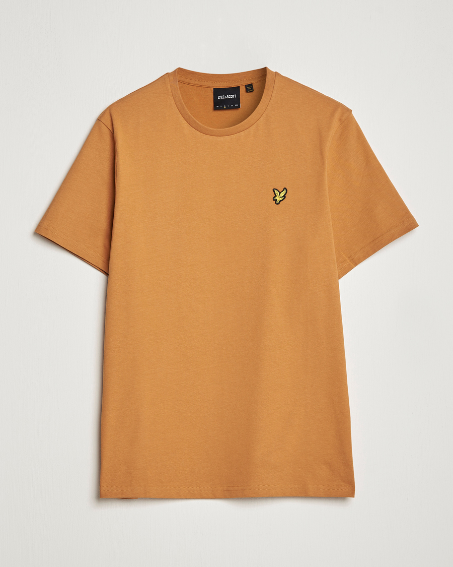 Homme | T-shirts | Lyle & Scott | Crew Neck Organic Cotton Tee Salt Burne