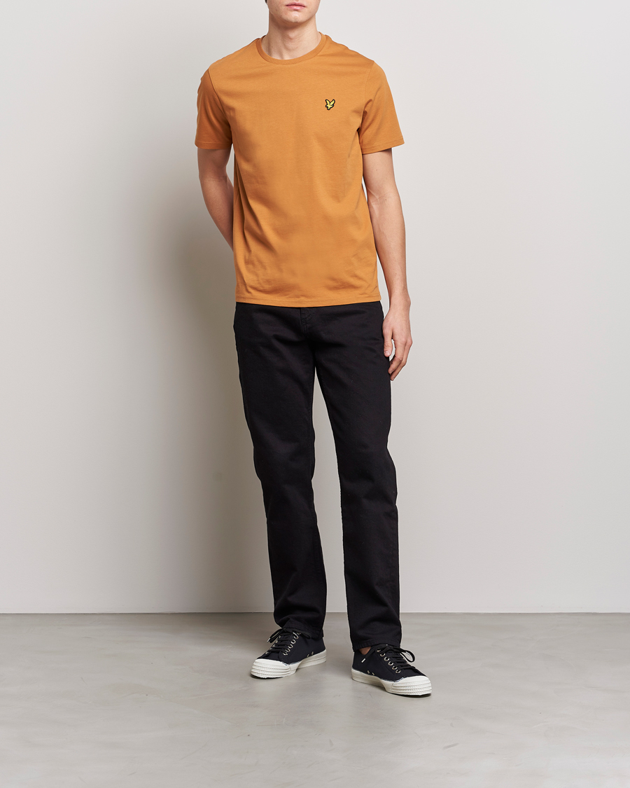 Homme | T-shirts | Lyle & Scott | Crew Neck Organic Cotton Tee Salt Burne