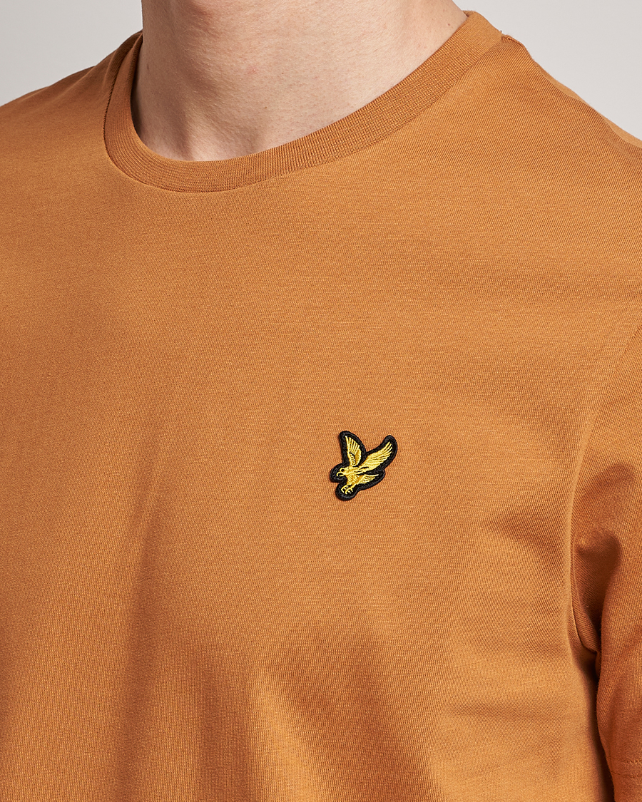 Homme | T-shirts | Lyle & Scott | Crew Neck Organic Cotton Tee Salt Burne