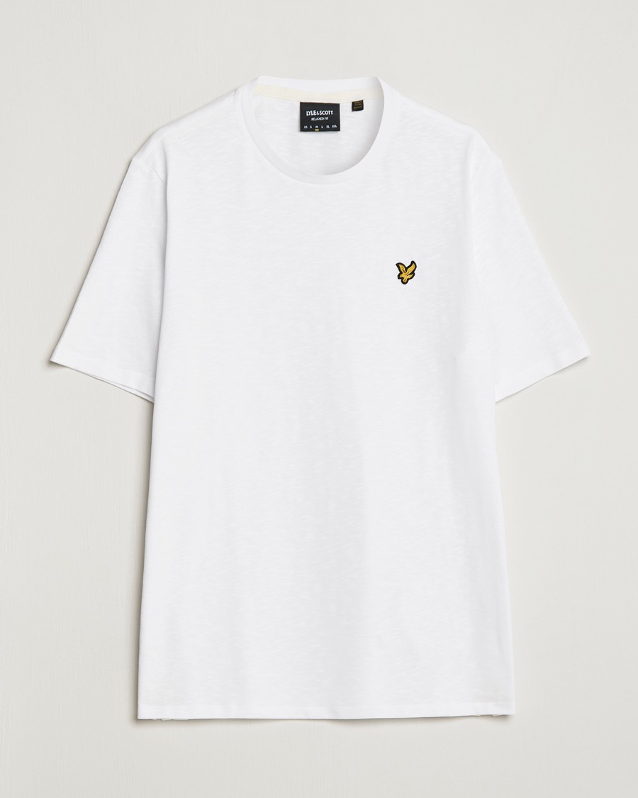 Homme | T-shirts | Lyle & Scott | Slub T-Shirt White