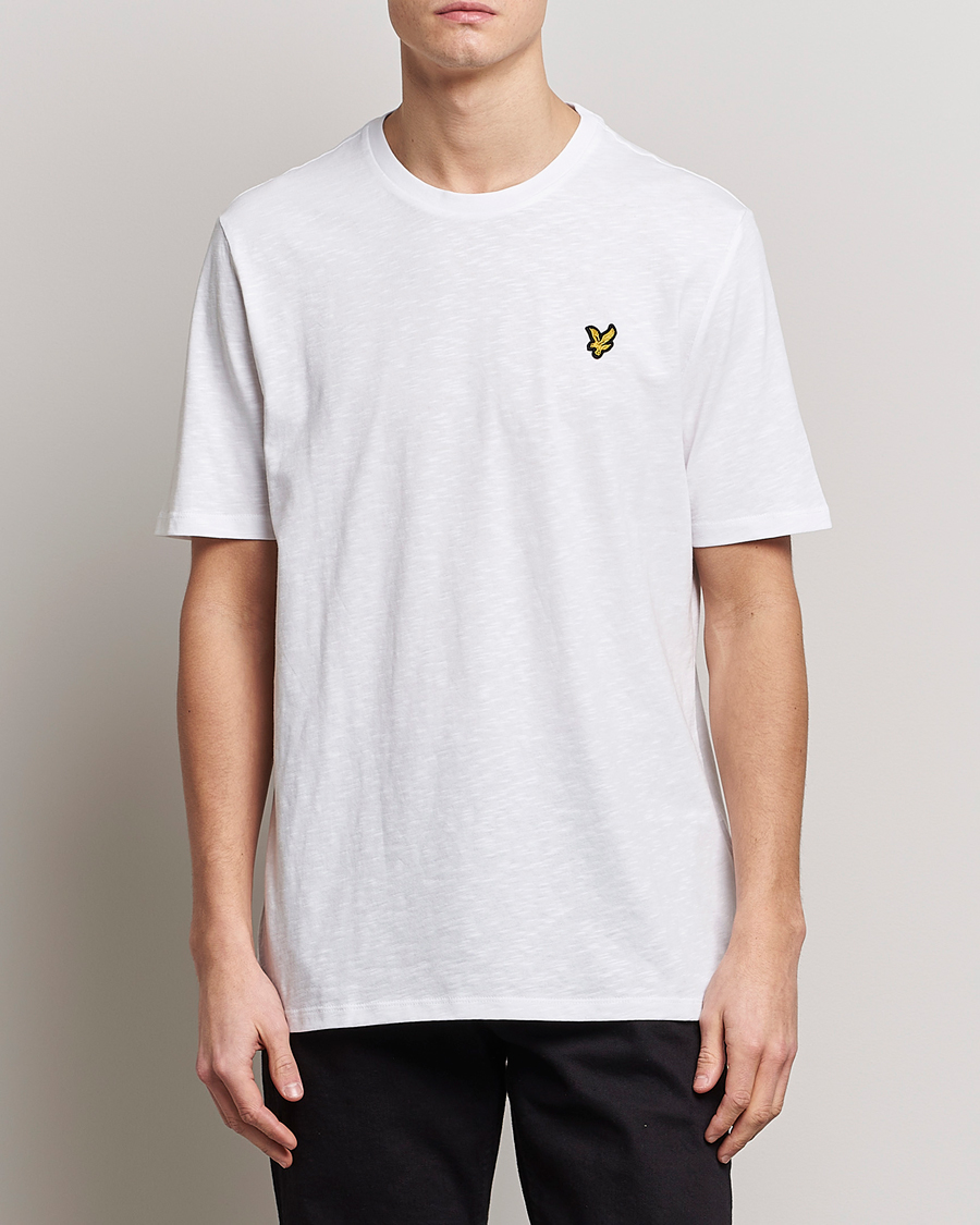 Homme | T-shirts | Lyle & Scott | Slub T-Shirt White