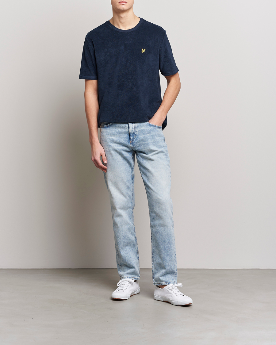 Homme | T-shirts | Lyle & Scott | Terry T-Shirt Dark Navy