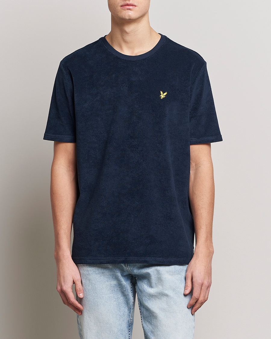 Homme | T-shirts | Lyle & Scott | Terry T-Shirt Dark Navy