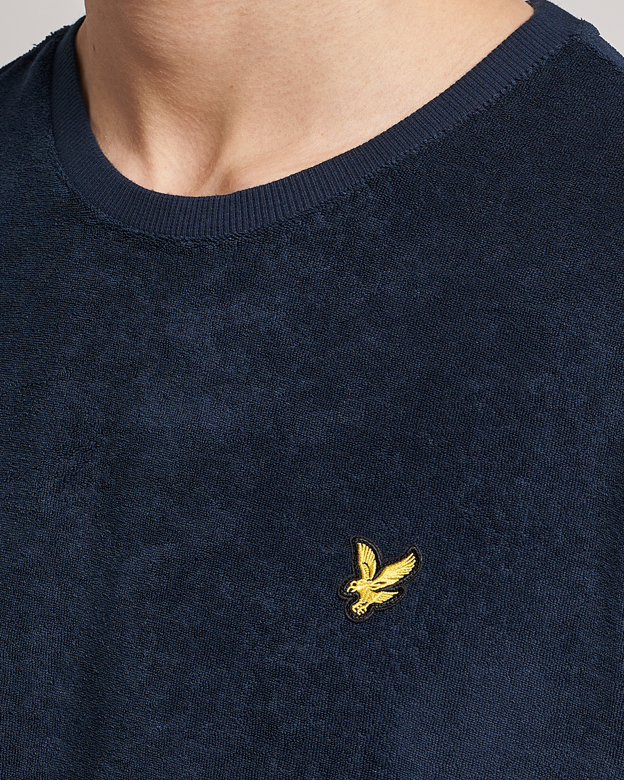 Homme | T-shirts | Lyle & Scott | Terry T-Shirt Dark Navy