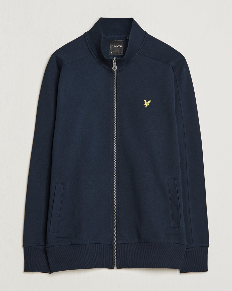 Homme | Pulls Et Tricots | Lyle & Scott | Track Full Zip Sweater Dark Navy