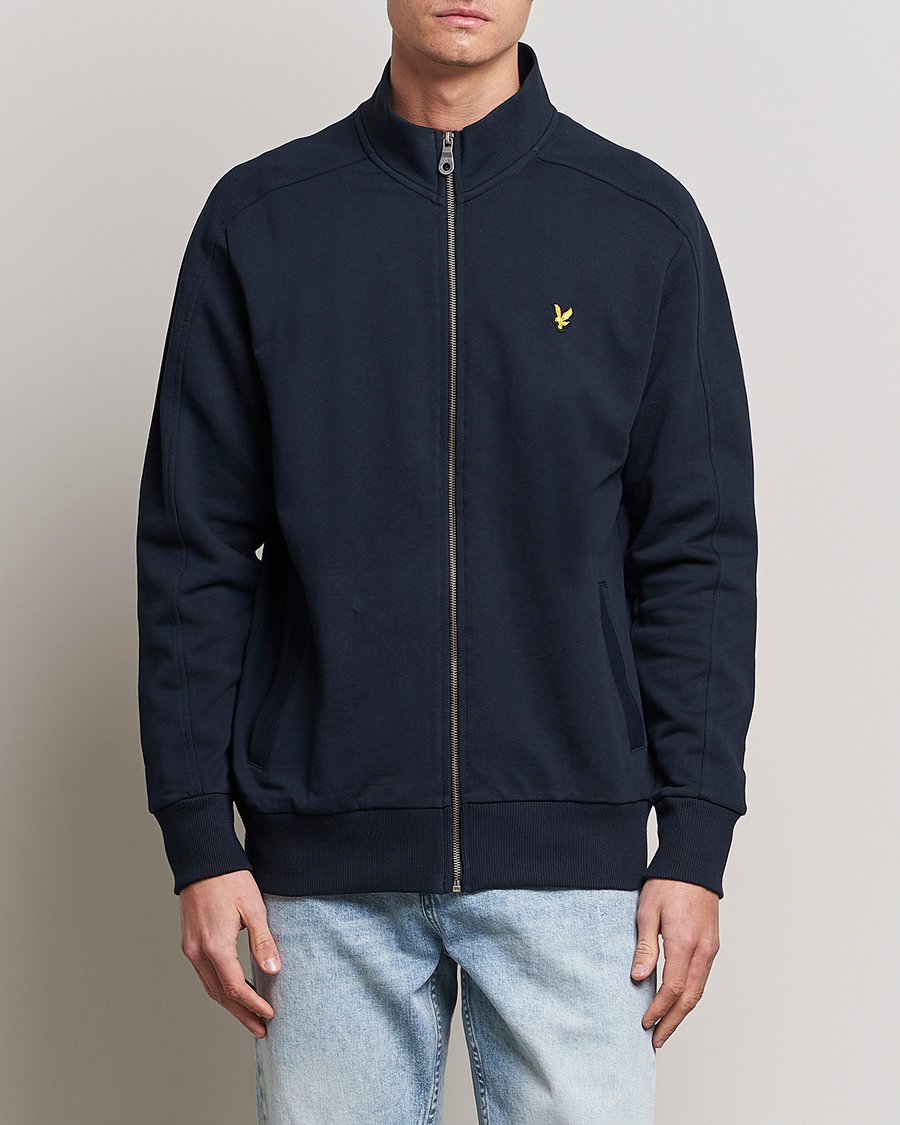 Homme | Pulls Et Tricots | Lyle & Scott | Track Full Zip Sweater Dark Navy