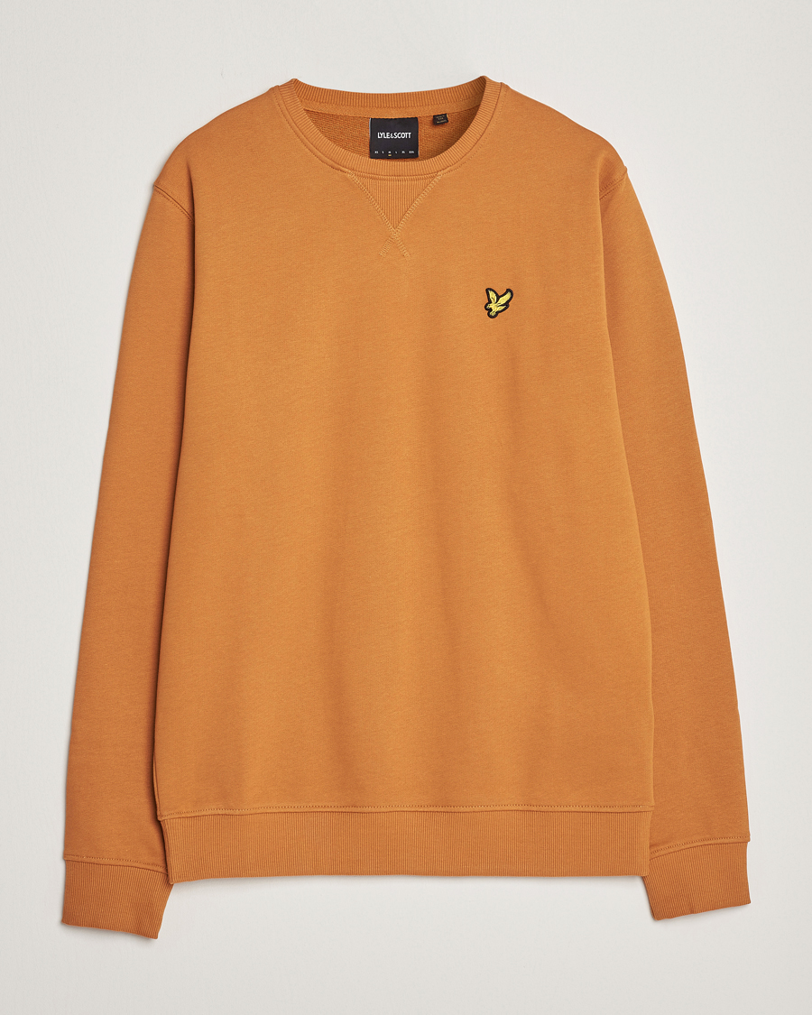 Homme | Pulls Et Tricots | Lyle & Scott | Crew Neck Cotton Sweatershirt Salt Burne