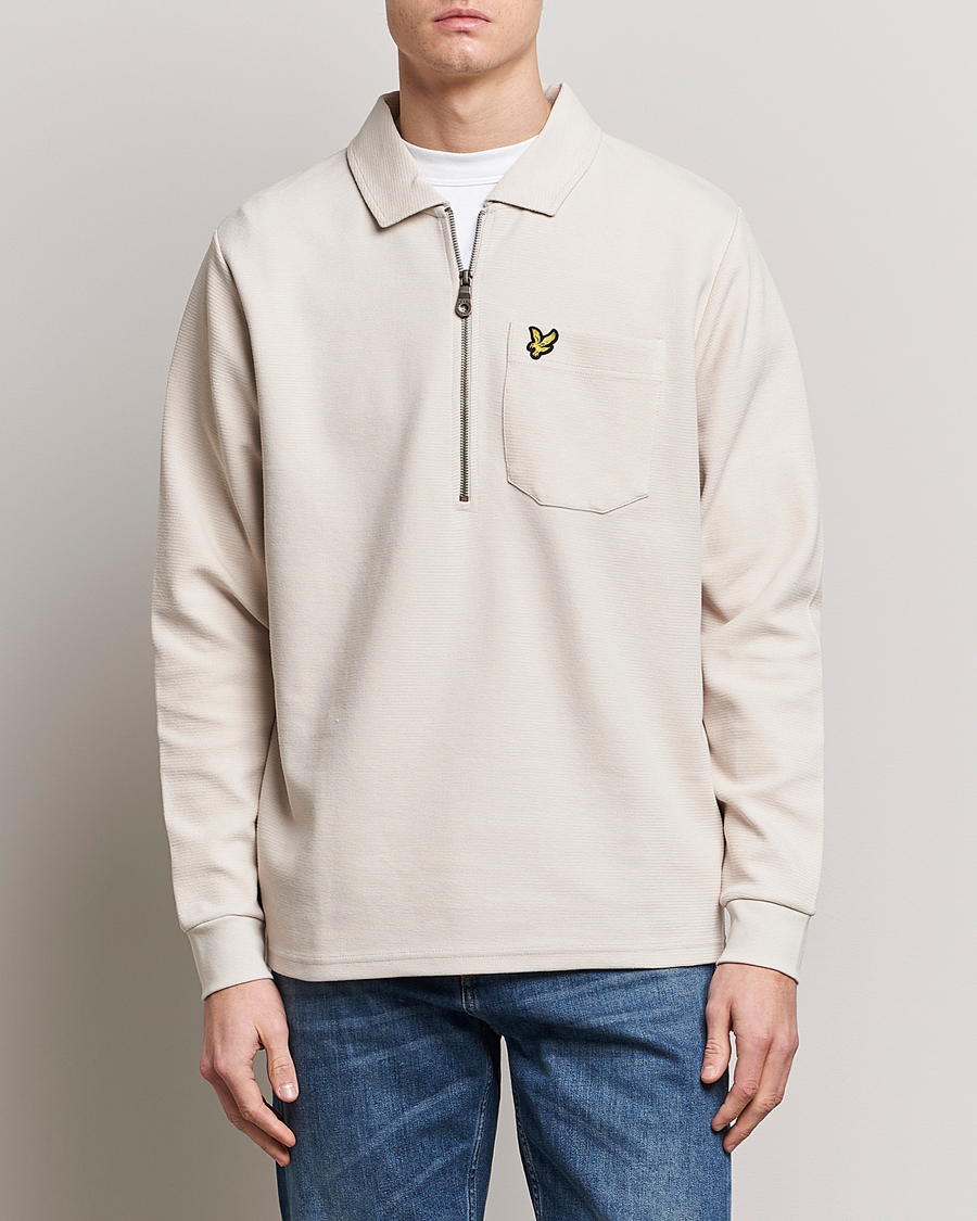 Homme | Pulls Et Tricots | Lyle & Scott | Crest Half Zip Sweater Cove