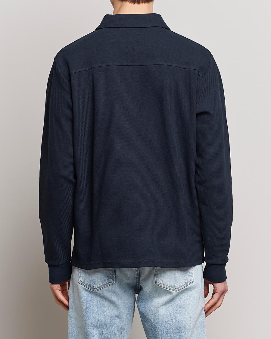 Homme | Pulls Et Tricots | Lyle & Scott | Crest Half Zip Sweater Dark Navy