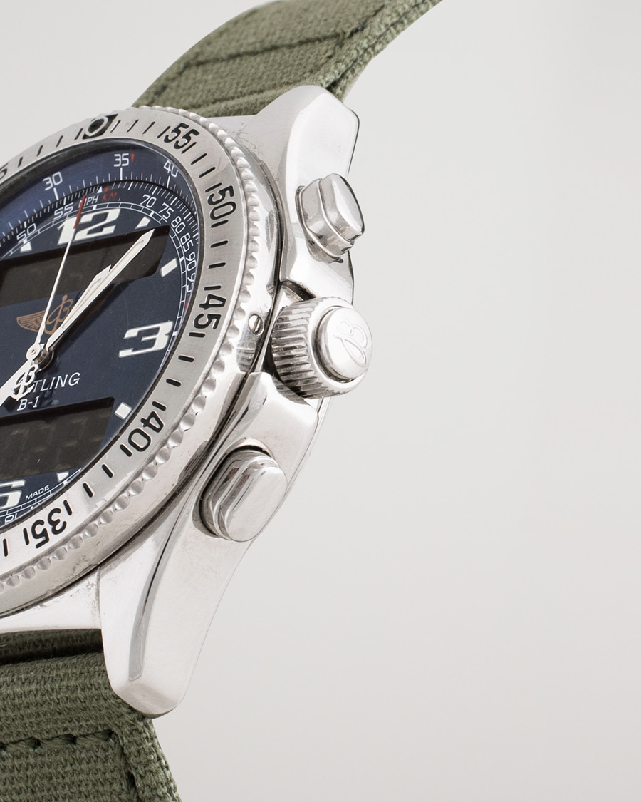 Homme | Pre-Owned & Vintage Watches | Breitling Pre-Owned | B-1 A68362 Steel Blue