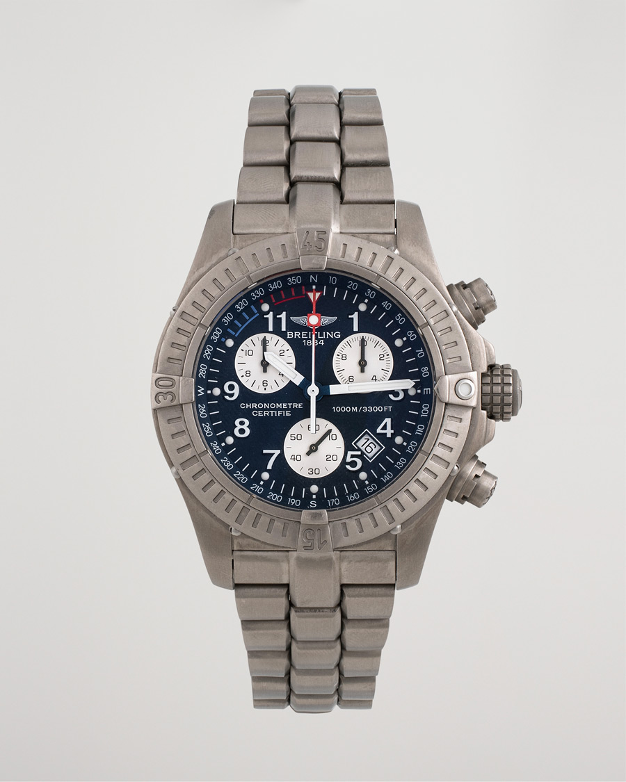 Homme | Pre-Owned & Vintage Watches | Breitling Pre-Owned | AvengerM1 E73360 Titan Blue