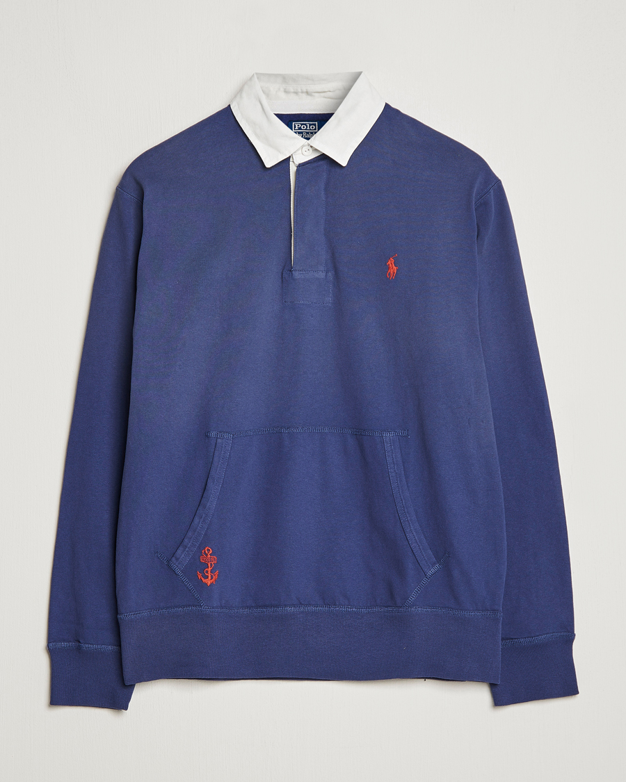 Homme | Pulls Et Tricots | Polo Ralph Lauren | Jersey Flag Rugger Boathouse Navy