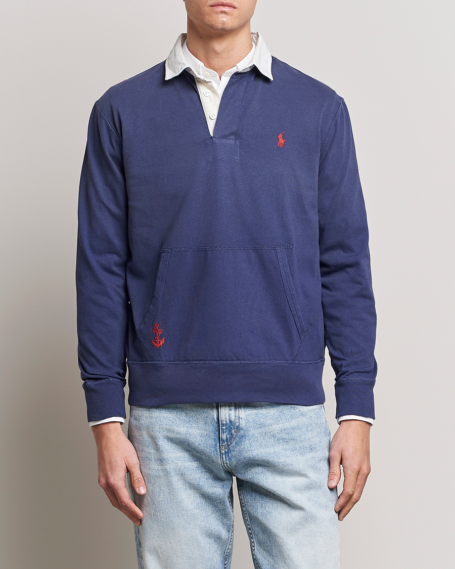 Homme | Pulls Et Tricots | Polo Ralph Lauren | Jersey Flag Rugger Boathouse Navy