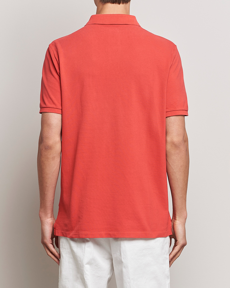 Homme | Polos | Polo Ralph Lauren | Classic Fit Flag Polo Evening Post Red