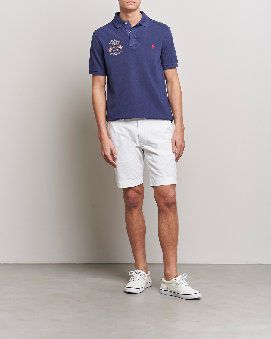 Homme | Polos | Polo Ralph Lauren | Classic Fit Flag Polo Boathouse Navy