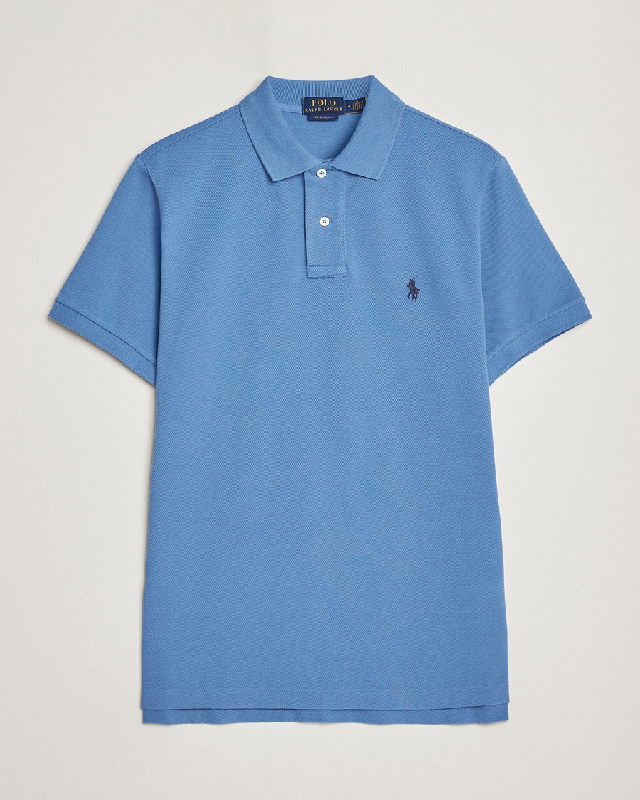 Homme | Polos | Polo Ralph Lauren | Custom Slim Fit Polo French Blue