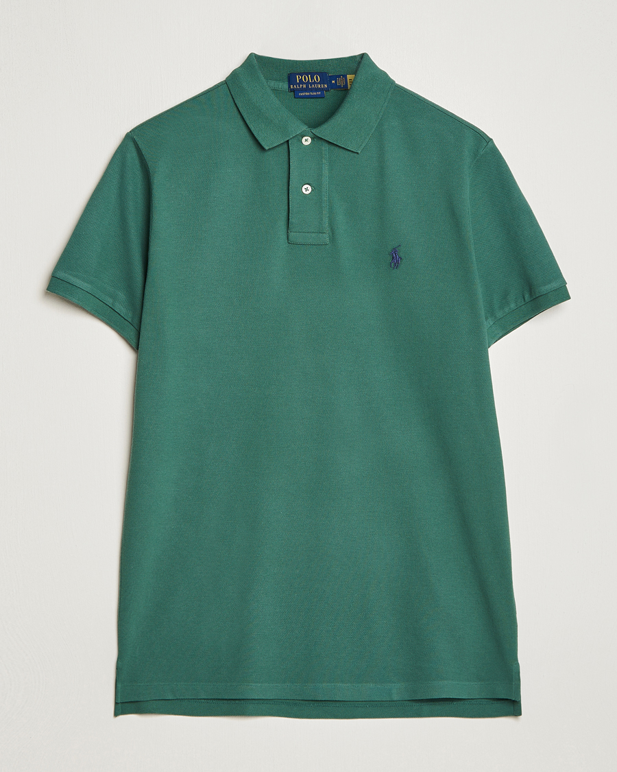 Homme | Polos | Polo Ralph Lauren | Custom Slim Fit Polo Washed Forest