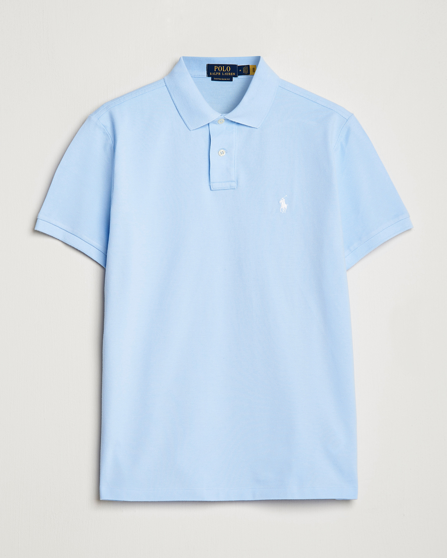 Homme | Polos | Polo Ralph Lauren | Custom Slim Fit Polo Office Blue