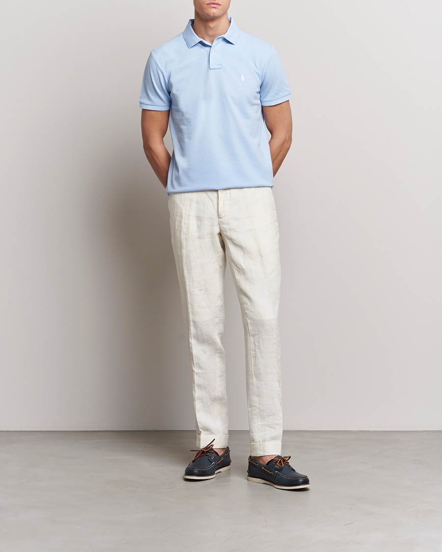 Homme | Polos | Polo Ralph Lauren | Custom Slim Fit Polo Office Blue